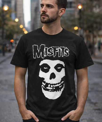 T-shirt Misfits Crimson Ghost: Maglia Horror Punk Premium